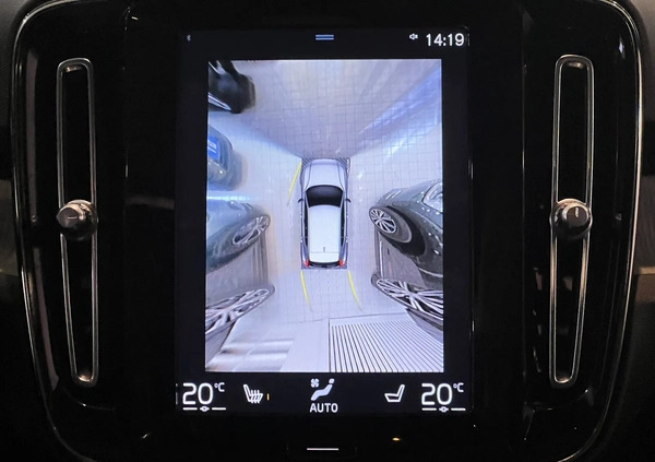Volvo XC 40 cena 119900 przebieg: 151000, rok produkcji 2019 z Dobrzyń nad Wisłą małe 211